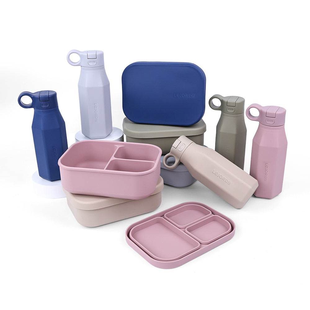 A LUNCH SET - SAGE SILICONE