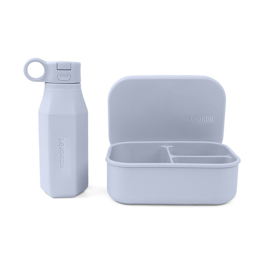 A LUNCH SET - LIGHT GREY SILICONE