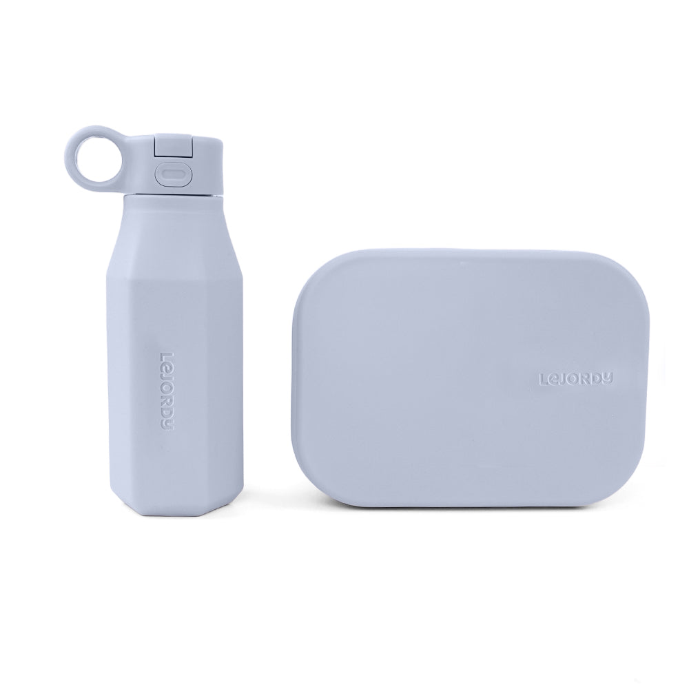 A LUNCH SET - LIGHT GREY SILICONE