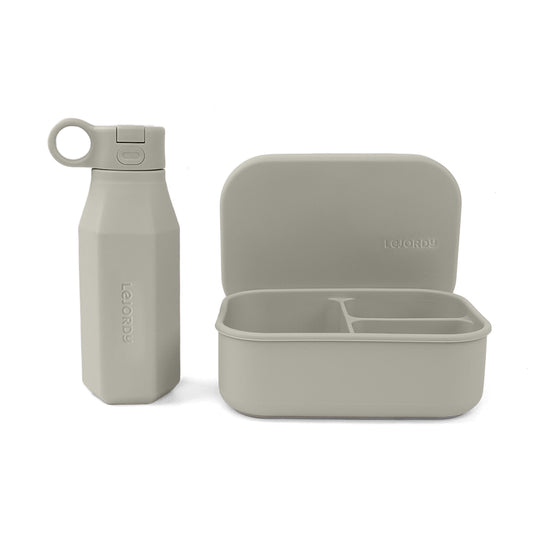A LUNCH SET - SAGE SILICONE