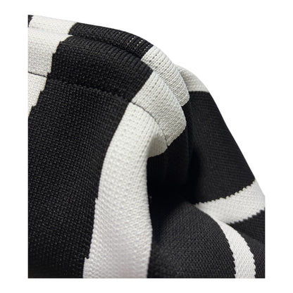 DUMPLING POUCH - DOODLE BLACK WHITE