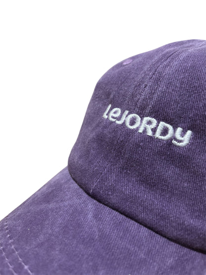 HAT PURPLE - COTTON EMBROIDERY LOGO