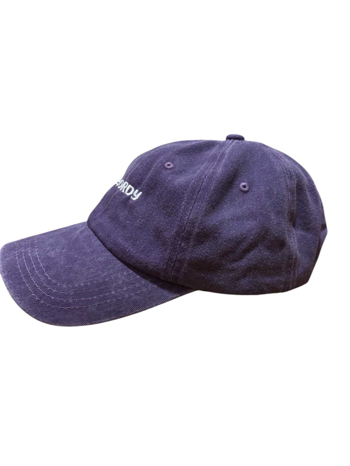 HAT PURPLE - COTTON EMBROIDERY LOGO