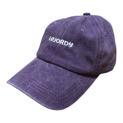 HAT PURPLE - COTTON EMBROIDERY LOGO