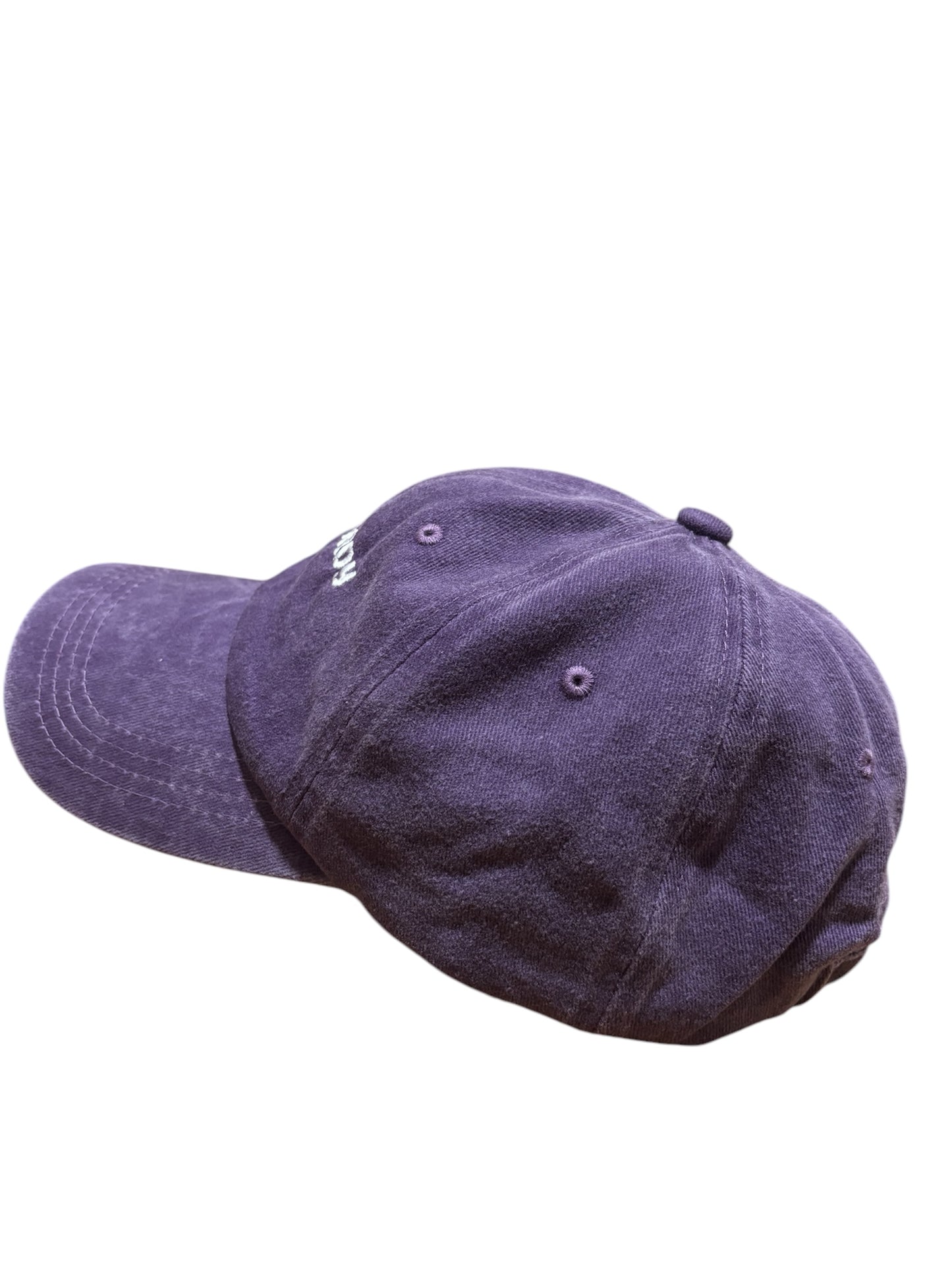 HAT PURPLE - COTTON EMBROIDERY LOGO