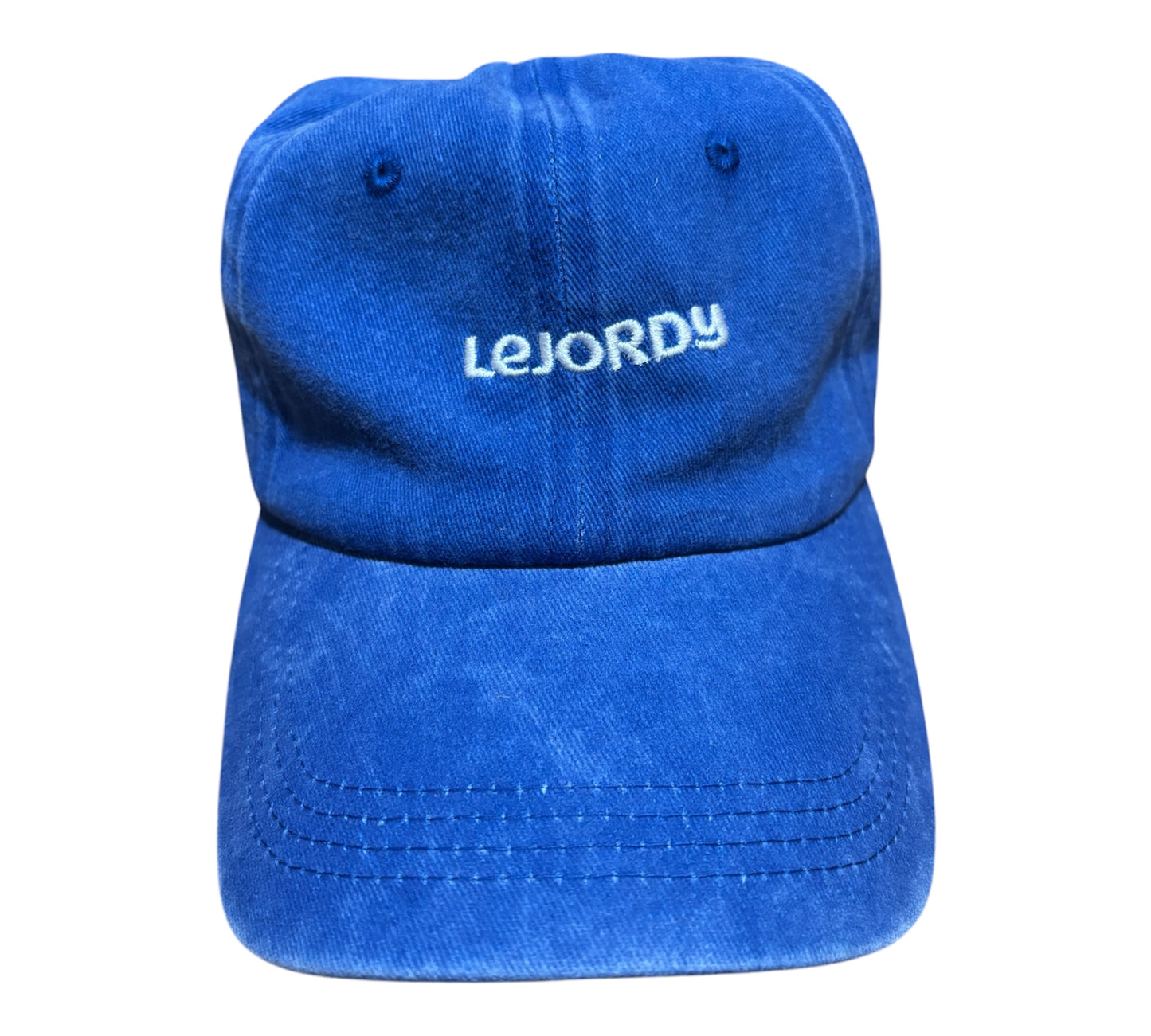 HAT BLUE - COTTON EMBROIDERY LOGO